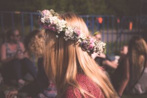 Beautiful Summer Solstice Flower Crowns