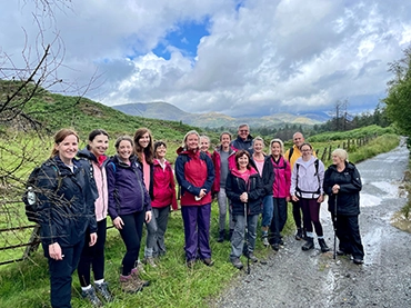 lake district hiking yoga holiday