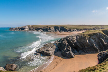 sea swim walking yoga holiday cornwall