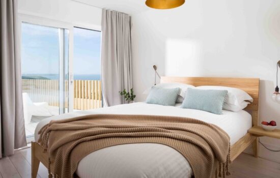 Bedroom at beach venue