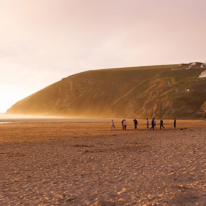 cornwall new year yoga hiking retreat